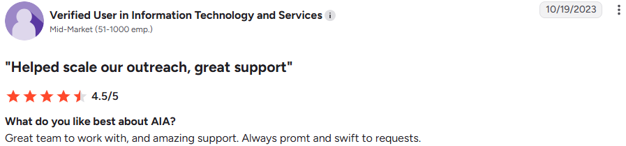 User Review