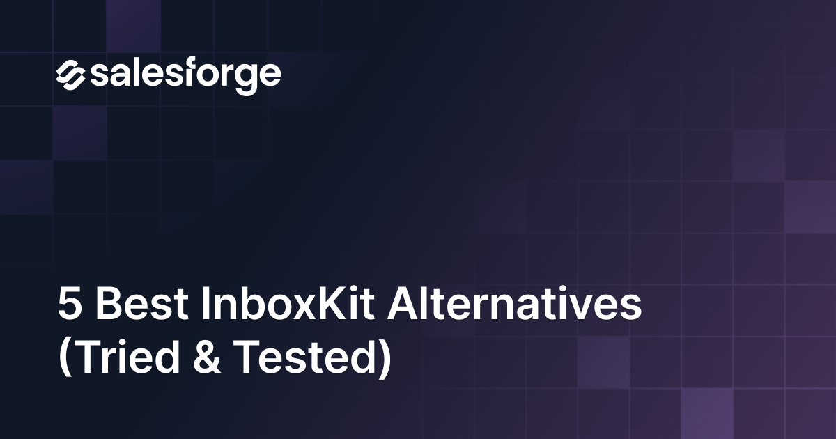 5 Best InboxKit Alternatives for Cold Email in 2026