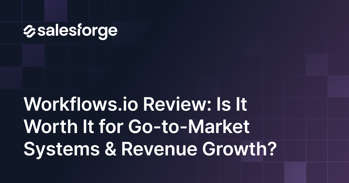 Workflows.io Review 2026: Is Their Go-to-Market System Worth It for Revenue Growth?