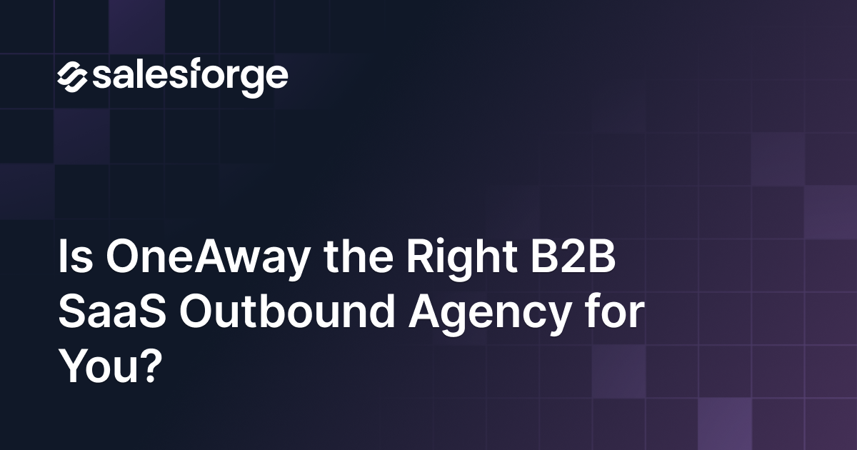 OneAway Review 2026, Is This the Multi-Channel Outbound Agency Your B2B SaaS Team Should Hire?