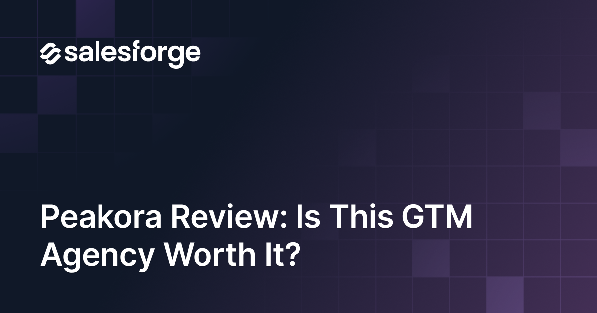 Peakora Review 2026: Should You Hire this GTM Engineering Agency?
