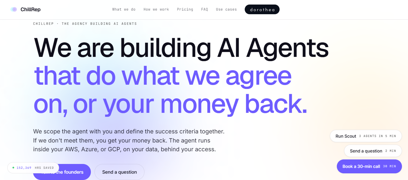 ChillRep homepage
