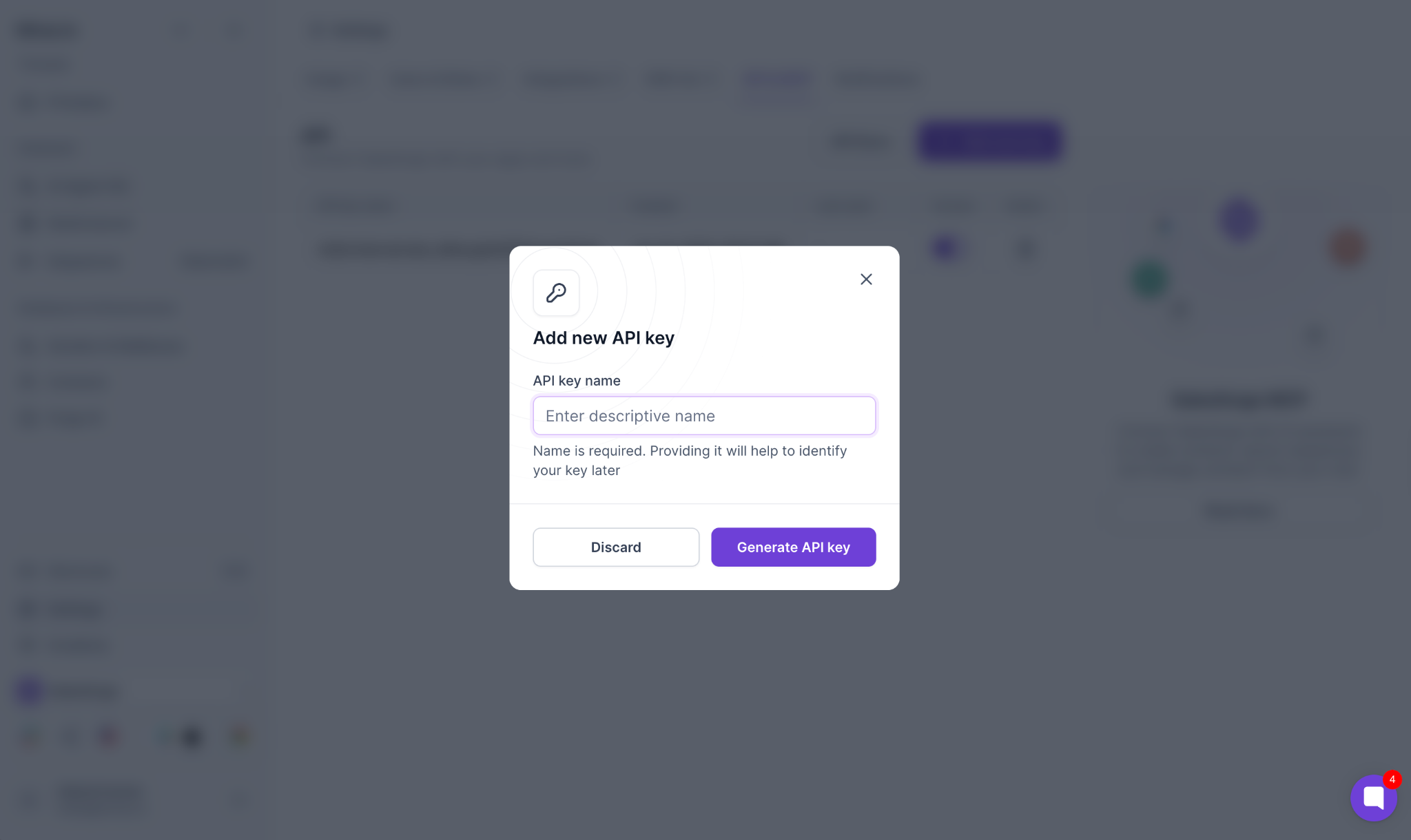 Salesforge API key to connect it with Leadsforge