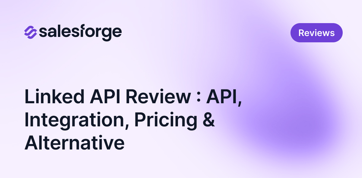 Linked API Review (2026): API, Integration, Pricing & Alternative