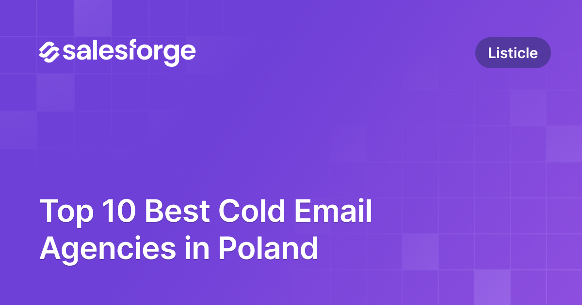 Top 10 Best Cold Email Agencies in Poland