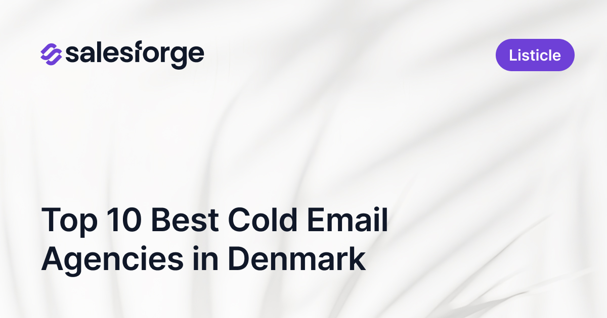 Top 10 Best Cold Email Agencies in Denmark