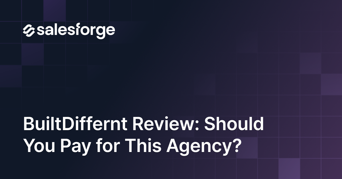 BuiltDiffernt Review 2026: Is This Cold Email Agency Worth It?