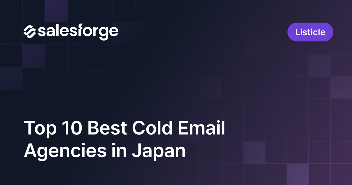 Top 10 Best Cold Email Agencies in Japan