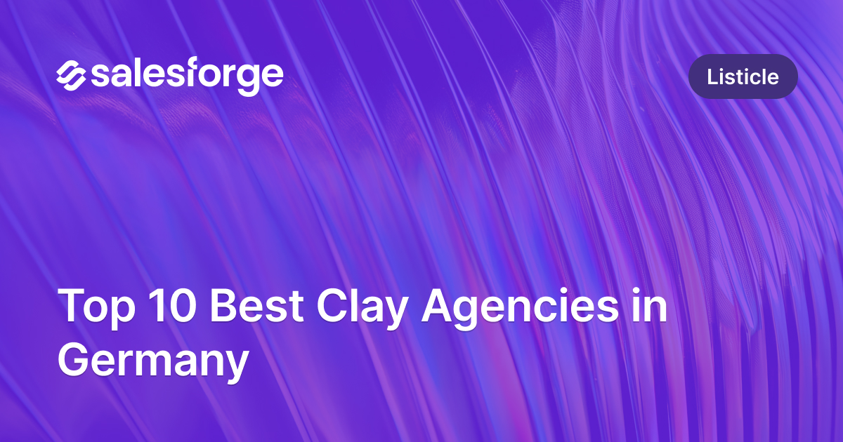 Top 10 Best Clay Agencies in Germany