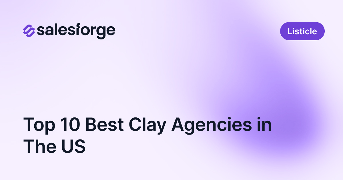 Top 10 Best Clay Agencies in The US