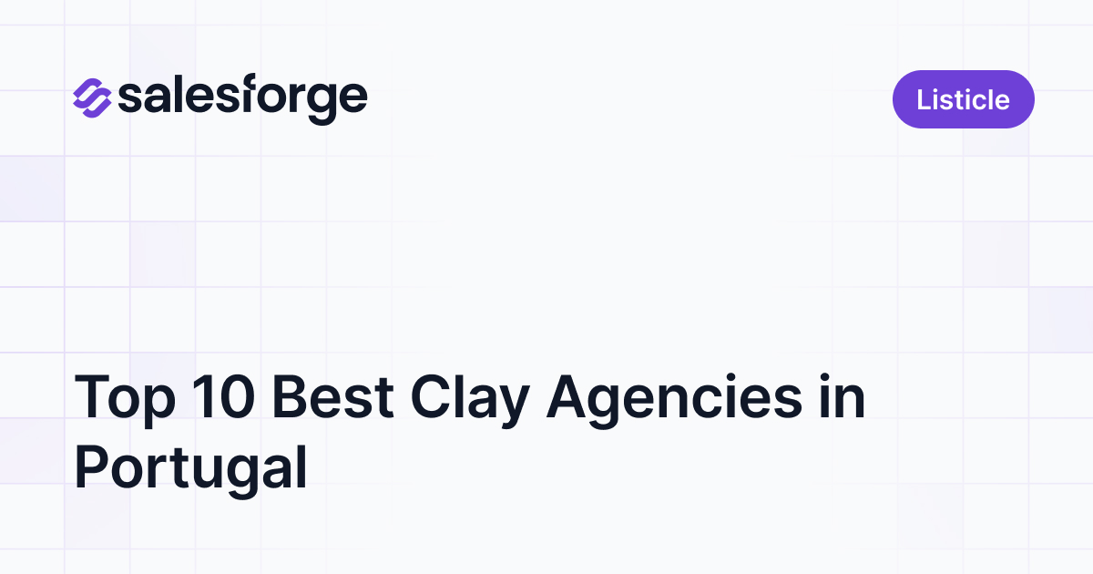 Top 10 Best Clay Agencies in Portugal