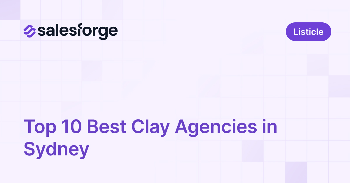 Top 10 Best Clay Agencies in Sydney