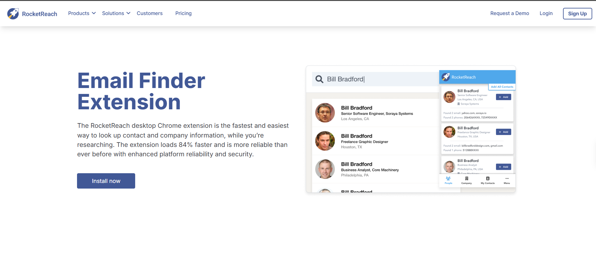 Where The RocketReach Chrome Extension Works And Where It Fails