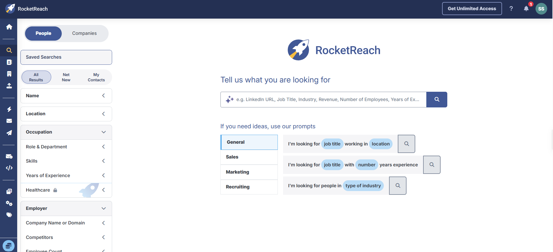 RocketReach Contact And Company Search