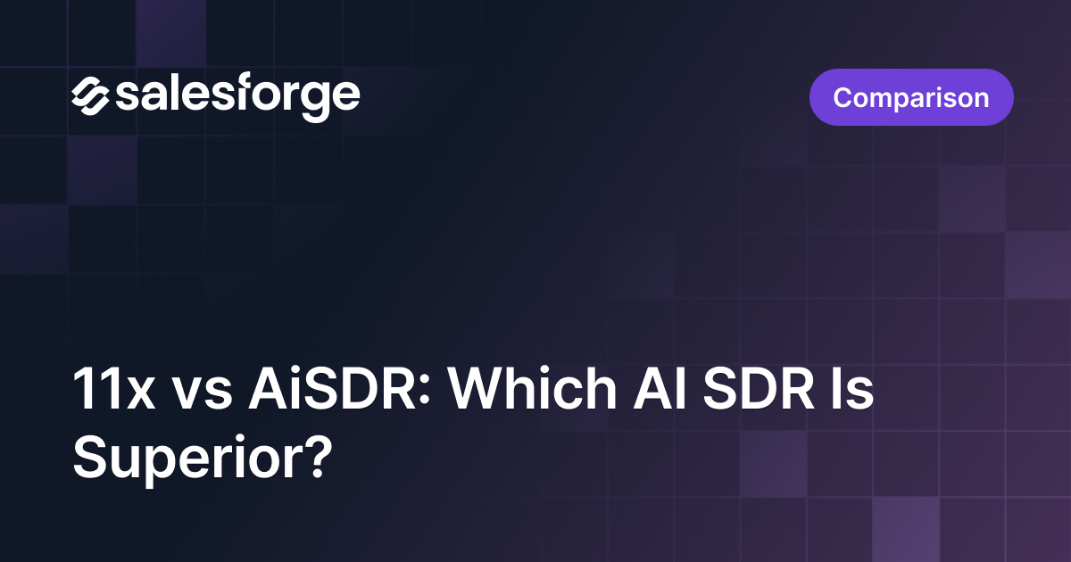 11x vs AiSDR: Which AI SDR Should You Pick?