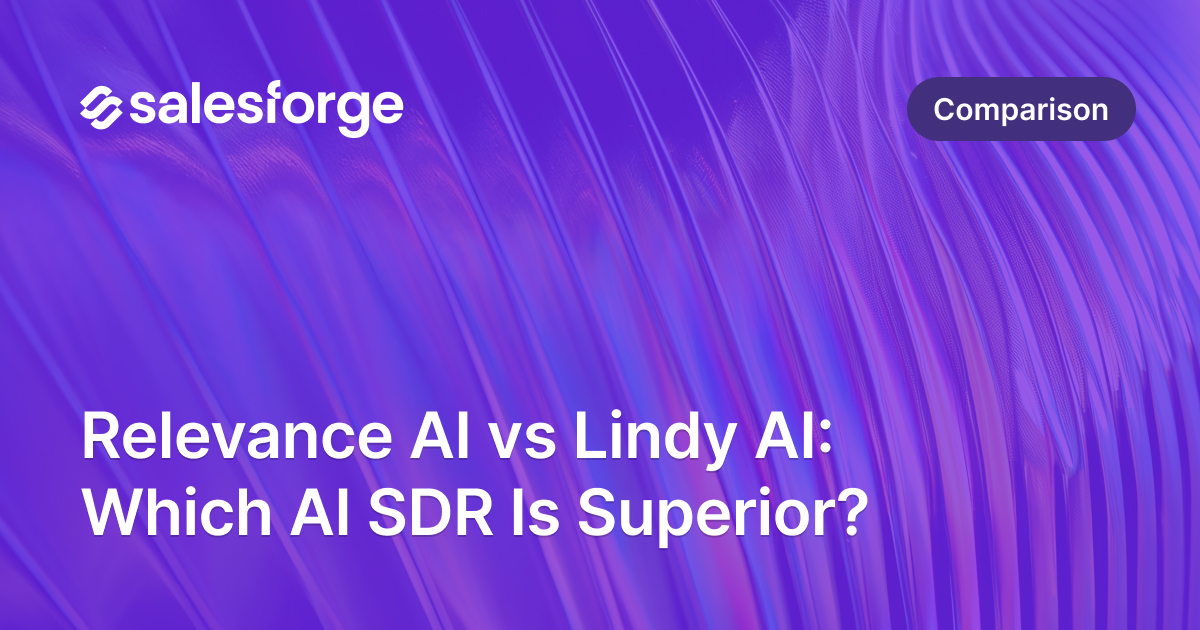 Relevance AI vs Lindy AI: Which AI SDR Is Superior?