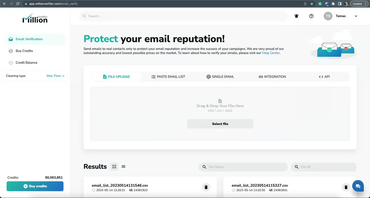 MillionVerifier