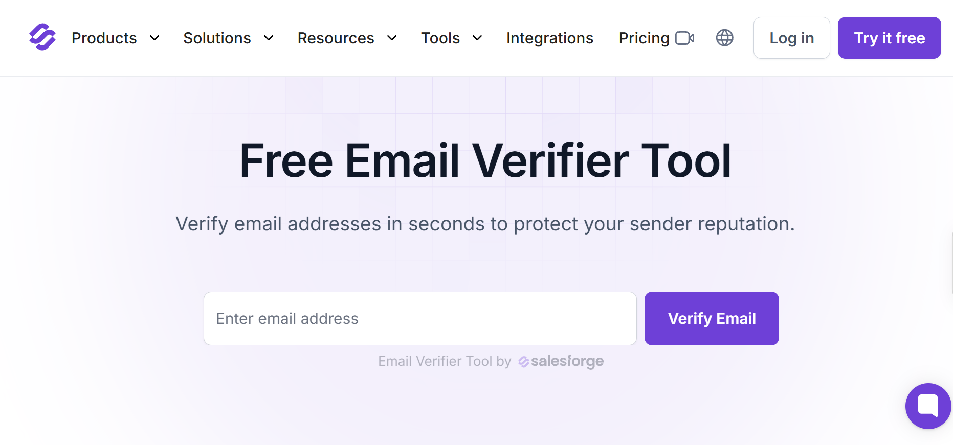 salesforge - free email verifier tool