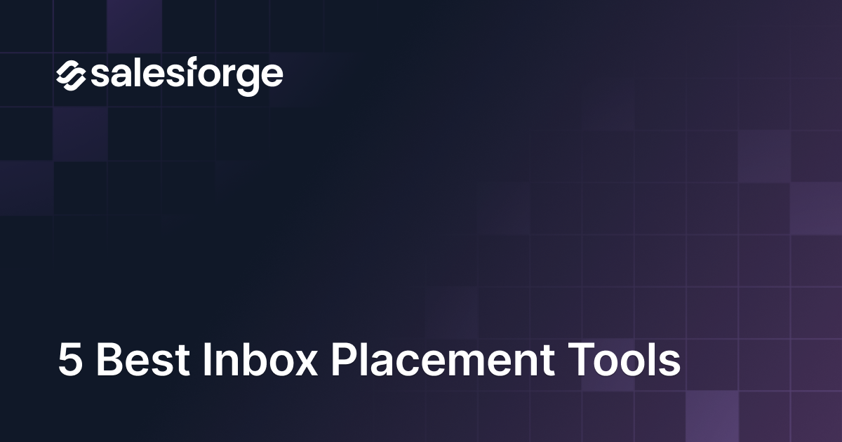5 Best Inbox Placement Tools in 2026