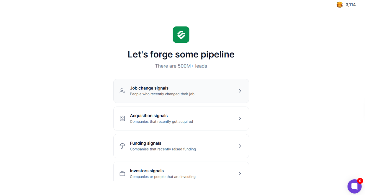 Leadsforge signals