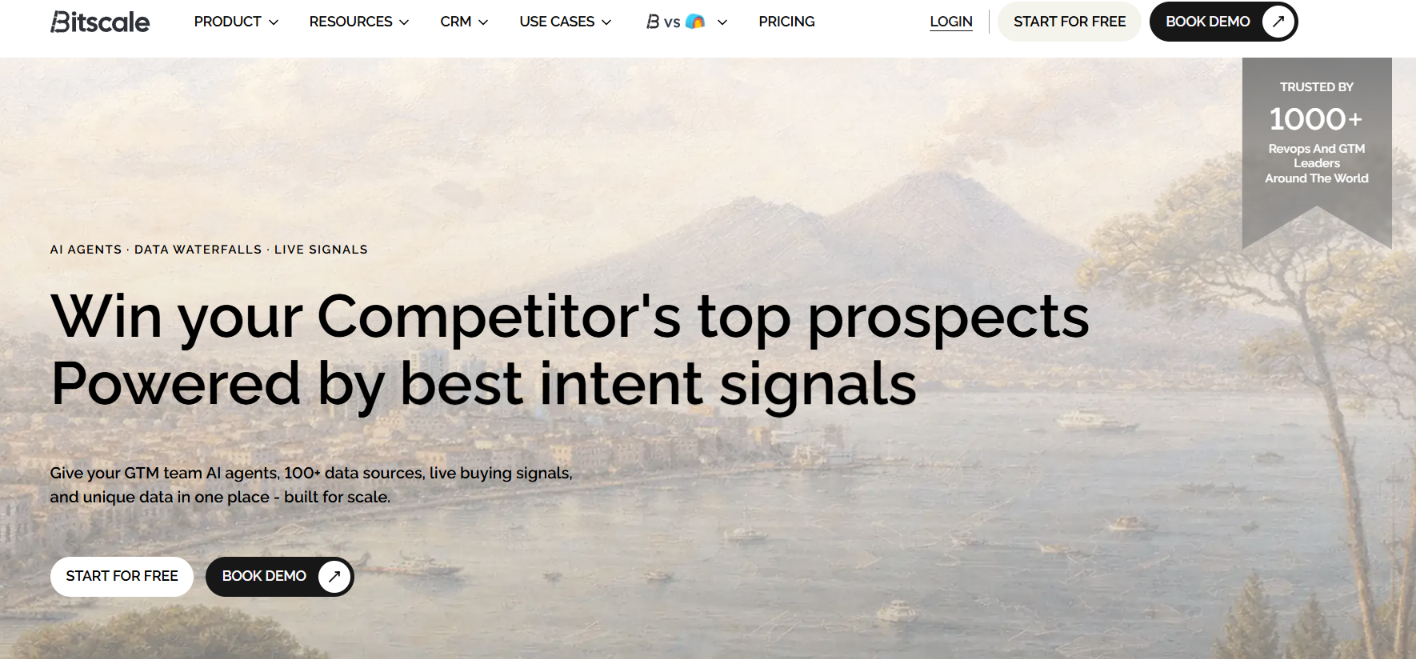 Bitscale homepage