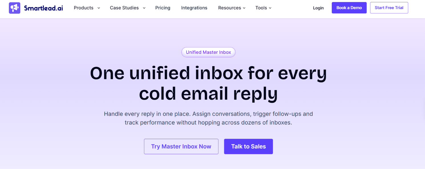 Master Inbox by Smartlead