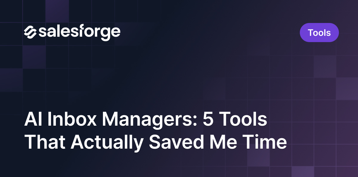 AI Inbox Managers: 5 Tools That Actually Saved Me Time