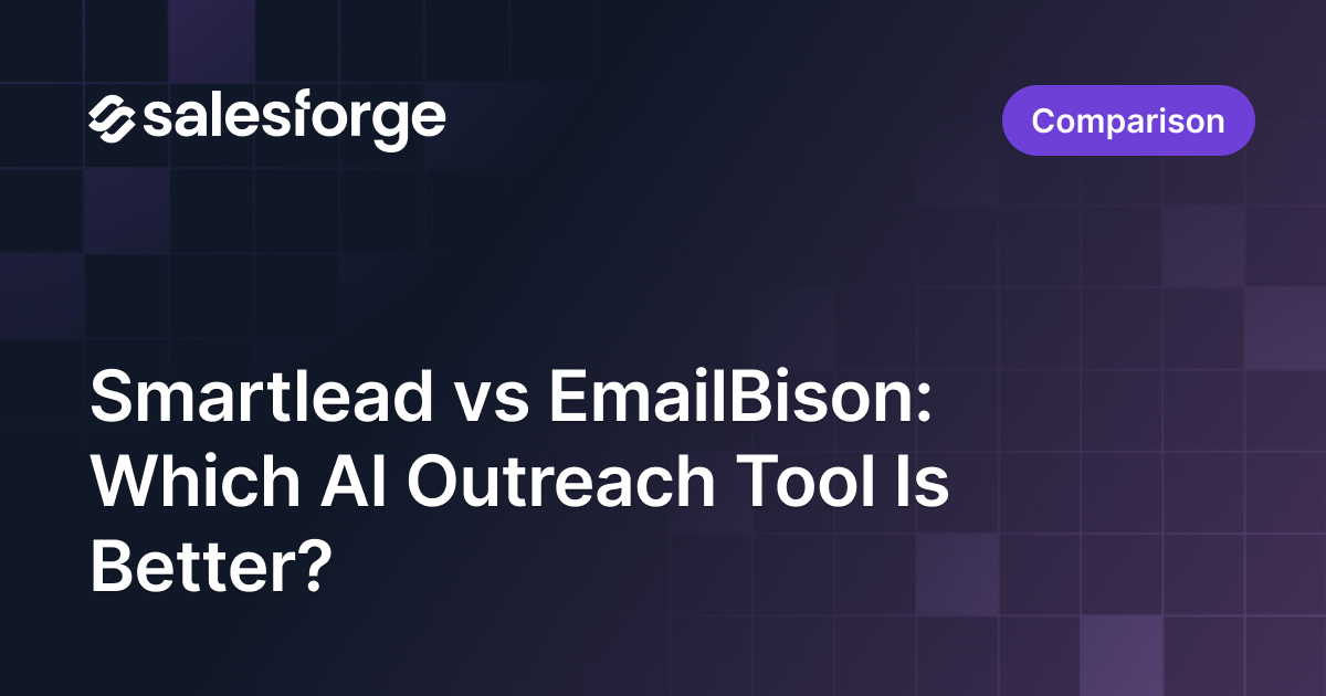 Smartlead vs EmailBison: Which AI Outreach Tool Is Better?