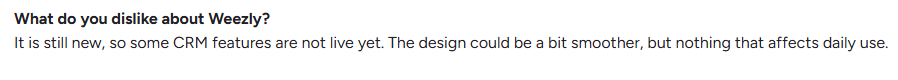 User Review