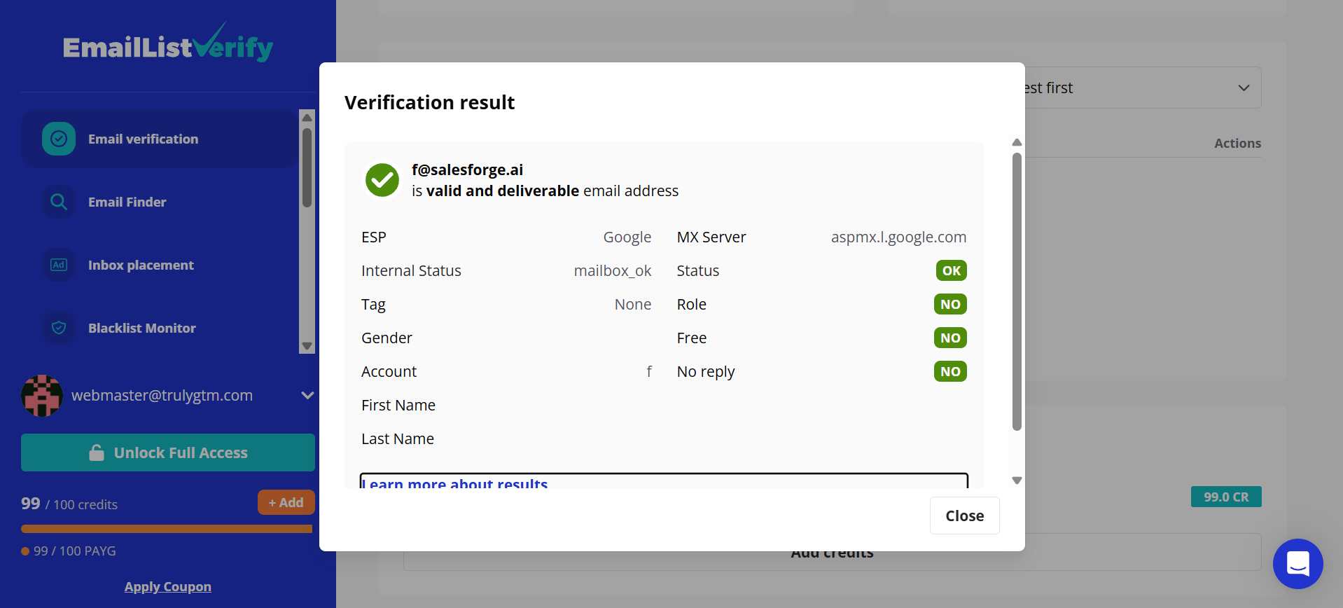 EmailListVerify Email Finder, Domain Search and Enrichment
