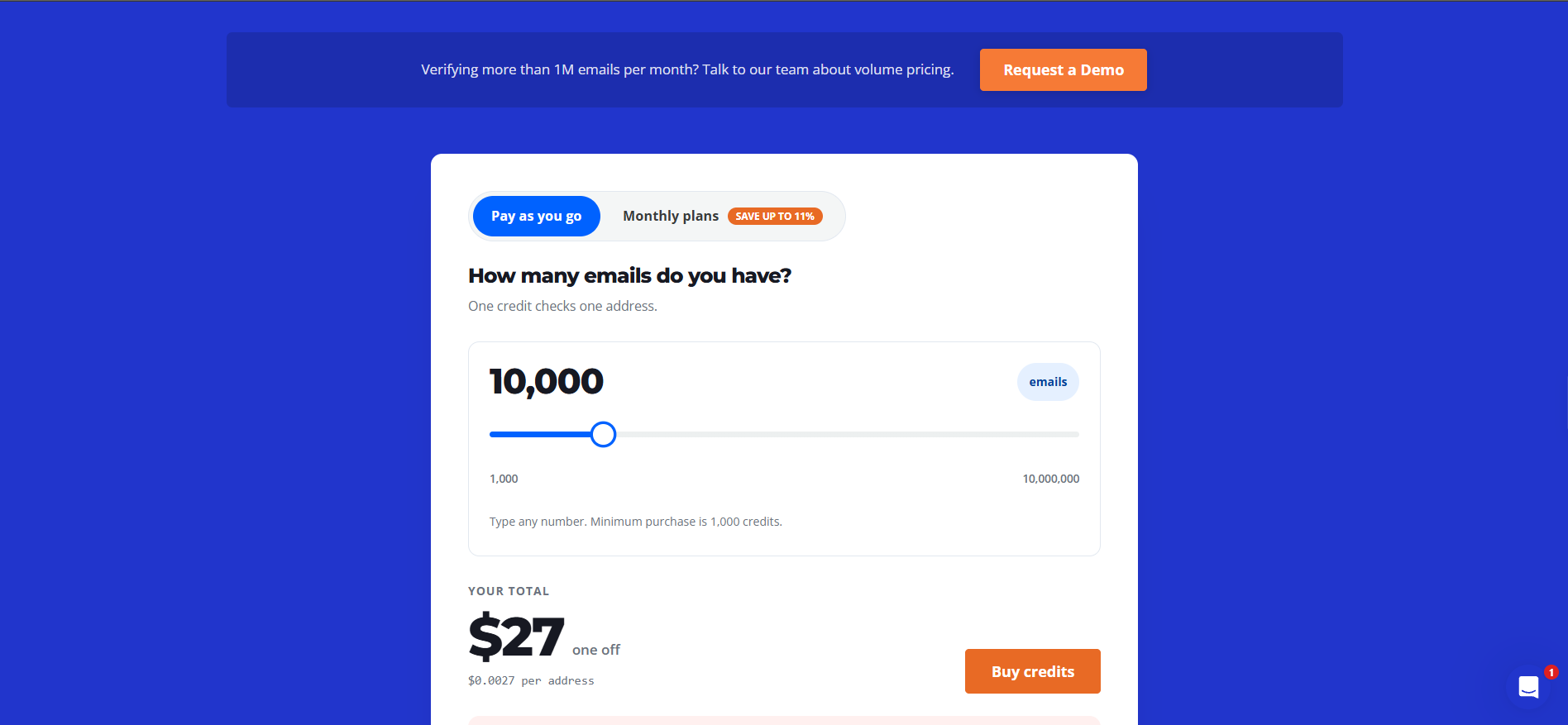 EmailListVerify Pricing Explained in Full
