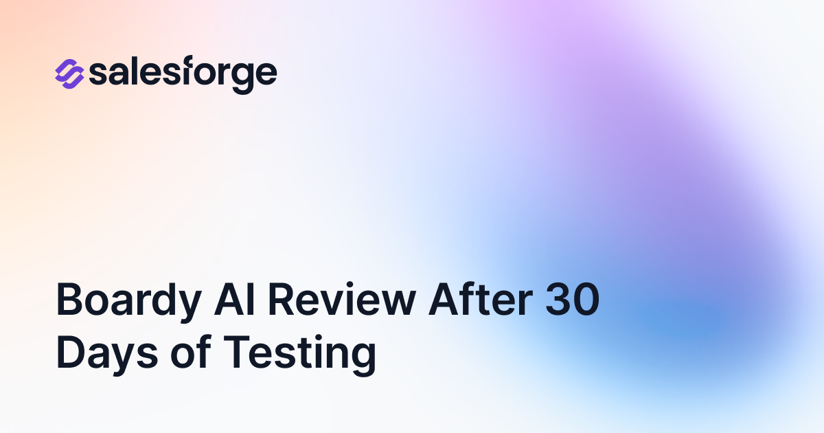 Boardy AI Review: How I Combine Boardy With an AI SDR to Book More Meetings