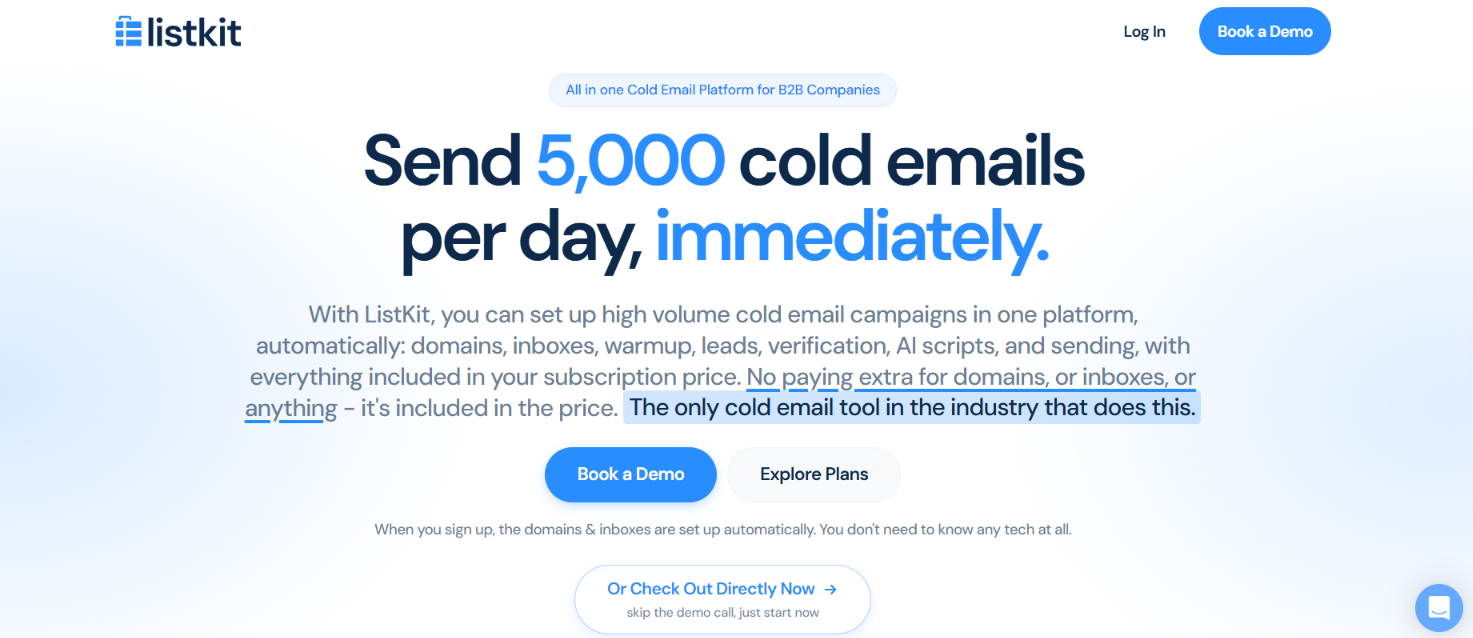 ListKit homepage