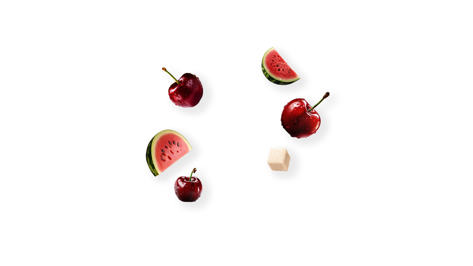 Pieces of fruit