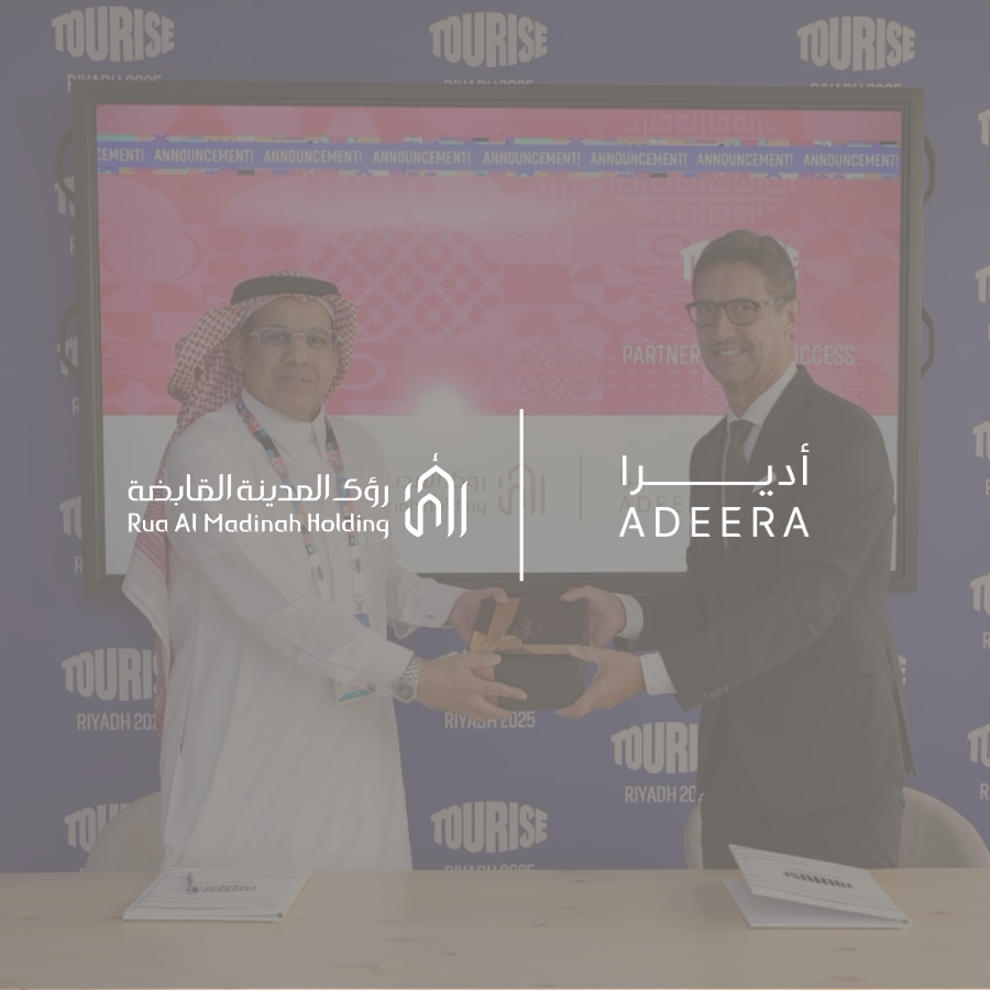 Rua Al Madinah Holding Partners with Adeera to Operate Hotels at Rua Al Madinah Project