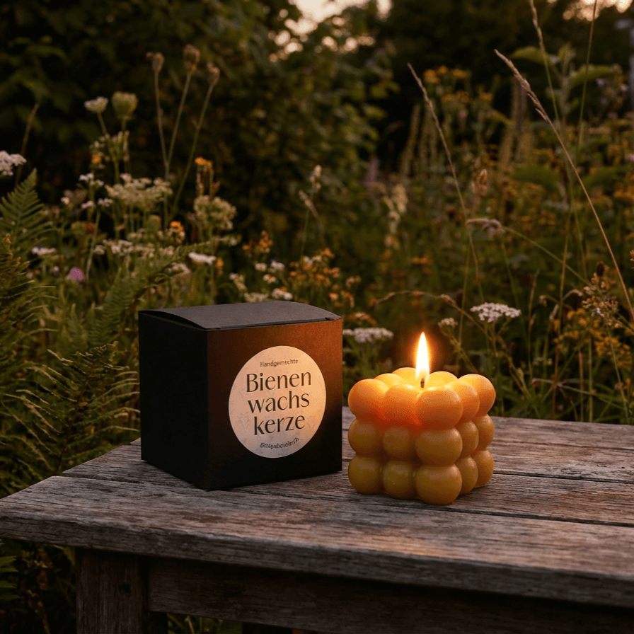 Bienenwachskerze