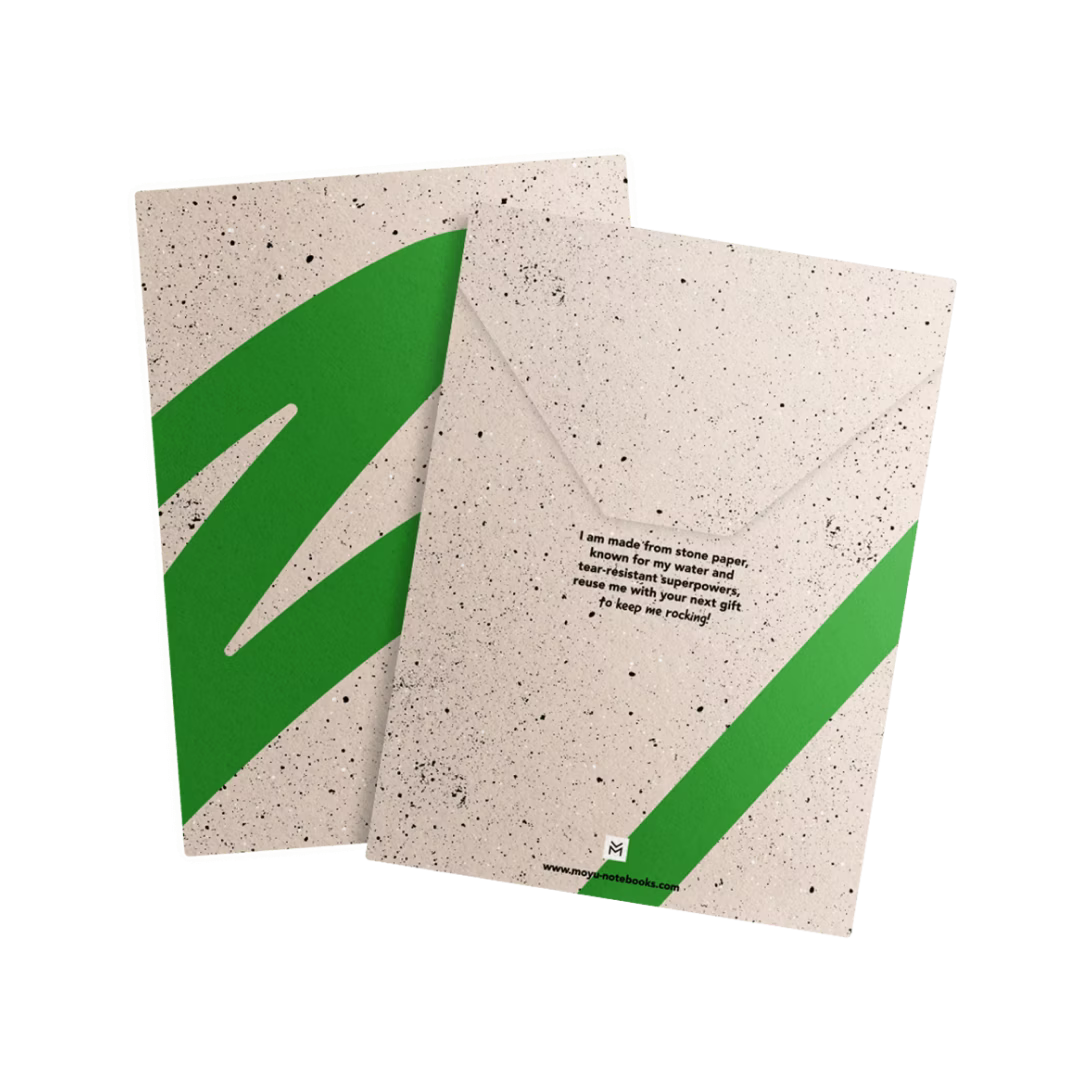 Stonepacker Envelope, herbruikbare verzendenvelop van steenpapier