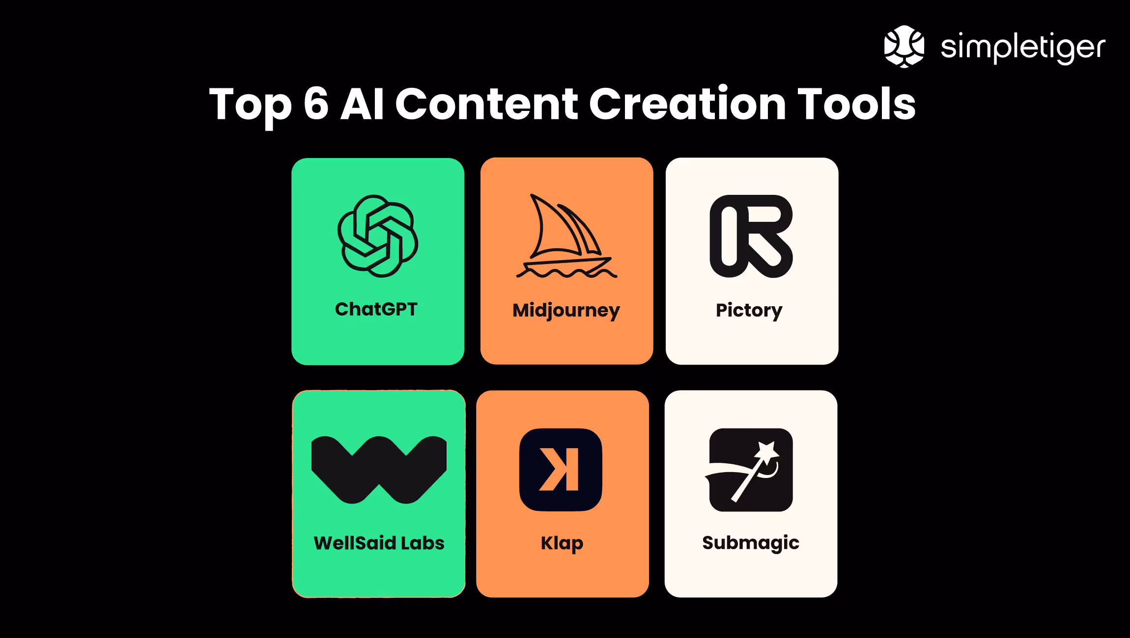Top 6 AI content creation tools