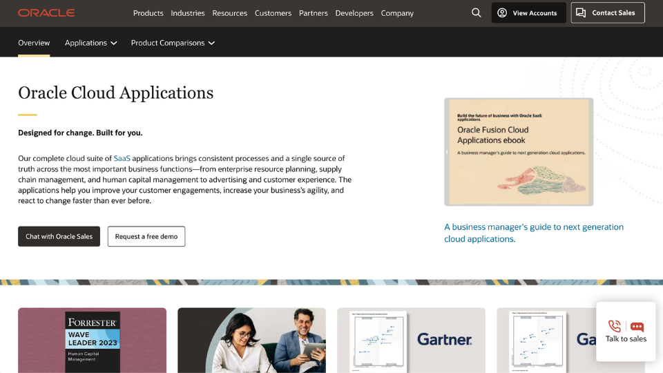 oracle cloud applications