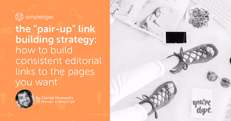 The Pair-Up Link Building Strategy