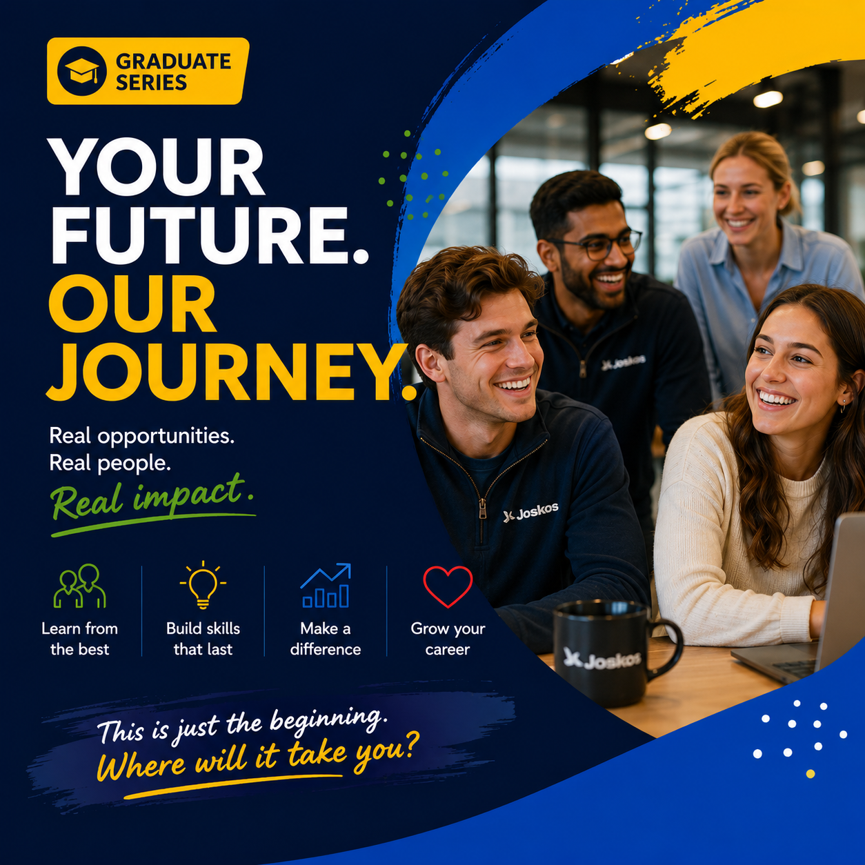 Your First Chapter Starts Here: The Joskos Graduate Series