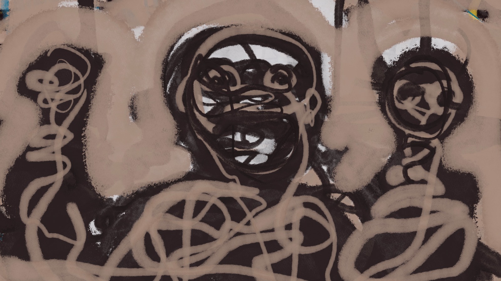 Zombie painting