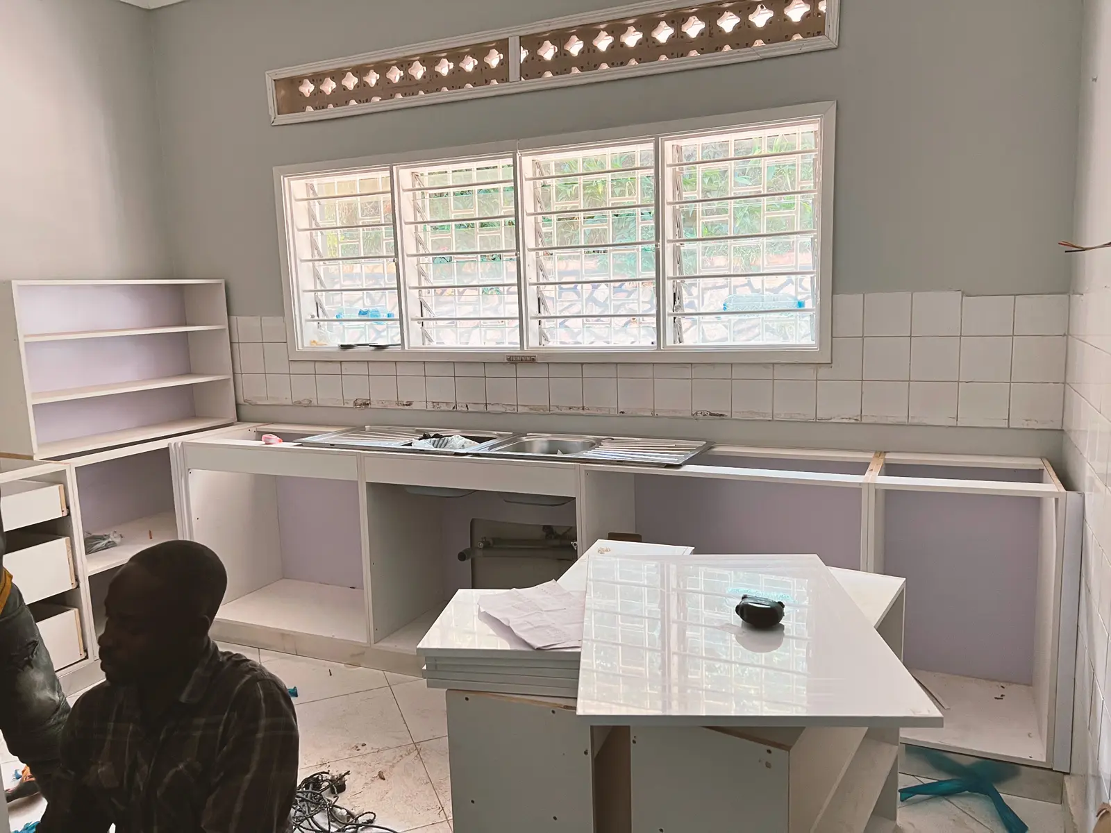 Basil Dental Clinic Uganda Interior Kitchen Before Renovation