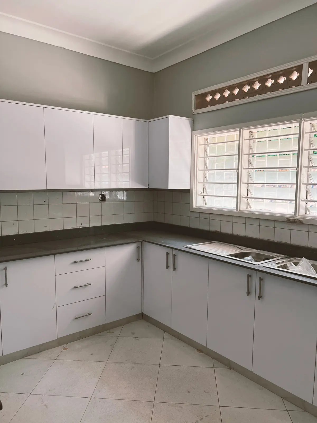 Basil Dental Clinic Uganda Interior Kitchen Before Renovation