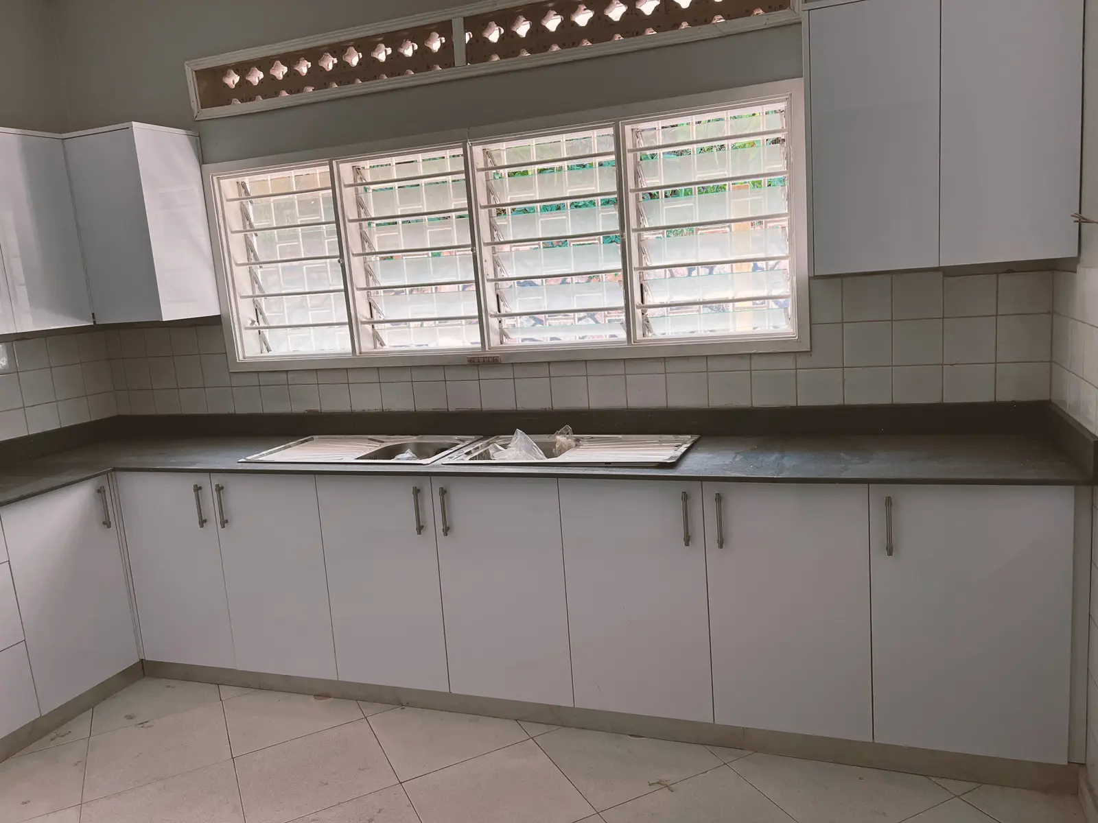 Basil Dental Clinic Uganda Interior Kitchen Finished Sinks