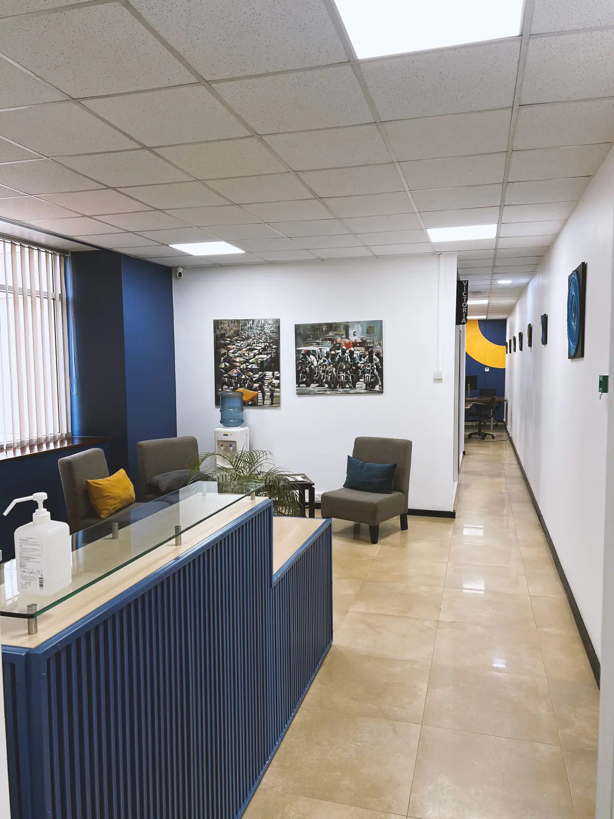 Open Capital Advisors Office Interior Renovation Main Entrance 