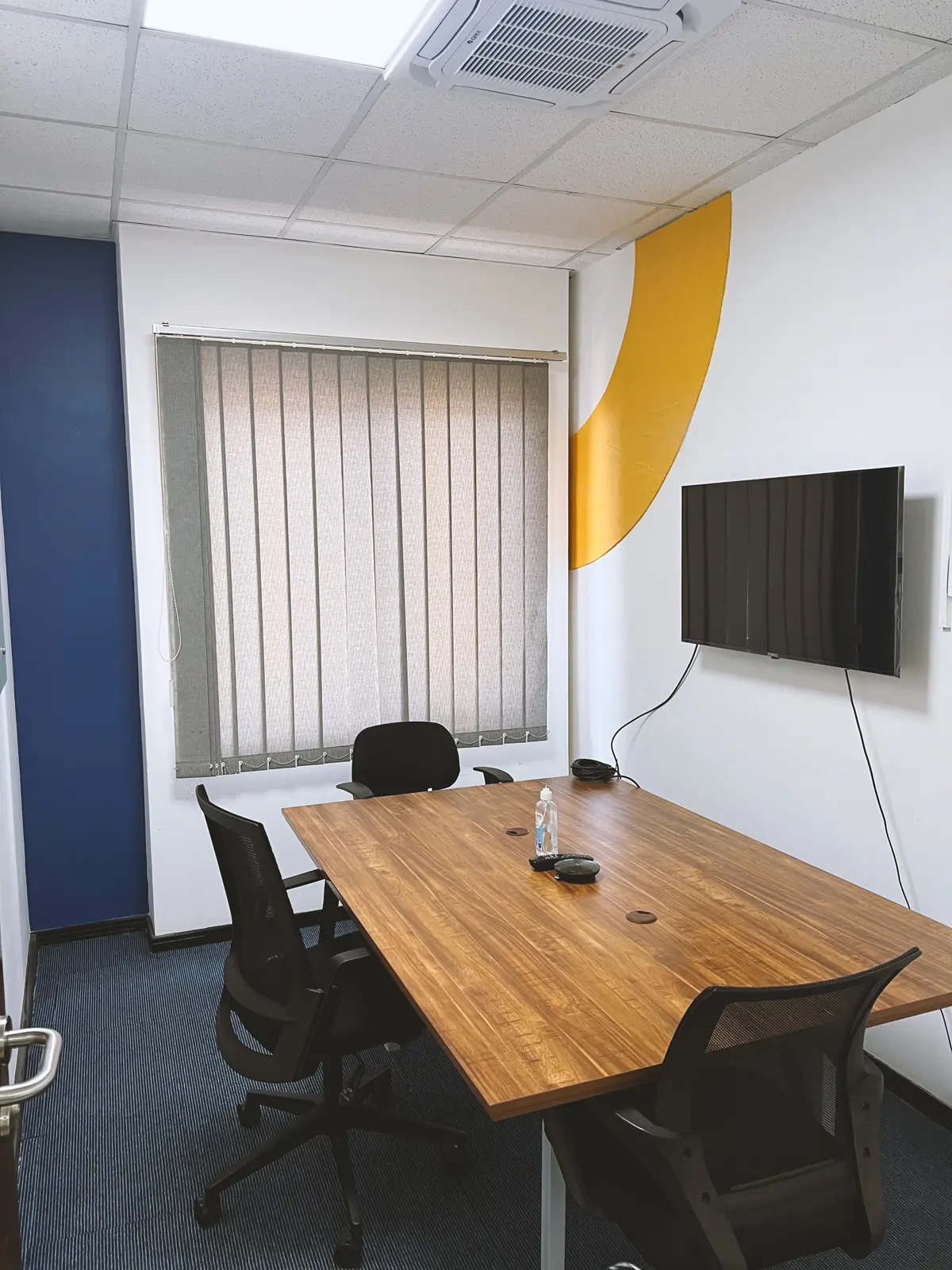 Open Capital Advisors Office Interior Renovation Closed Office Room 