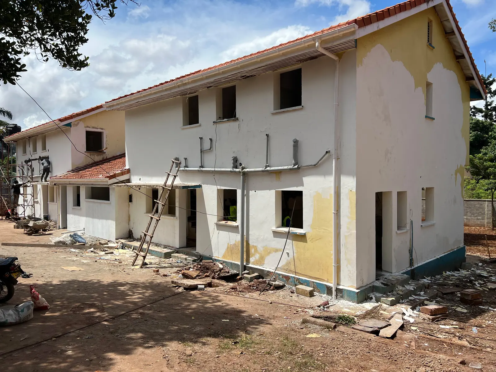 The Ark Preschool Kampala Uganda Construction Exterior