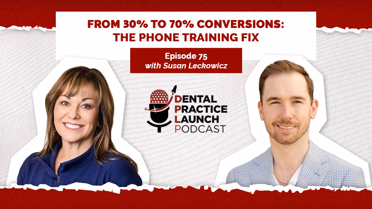 Shane Simmons spoke with Susan Leckowicz, founder of Dental Coaches, about one of the most overlooked and profitable growth areas in dentistry: the new-patient phone call.