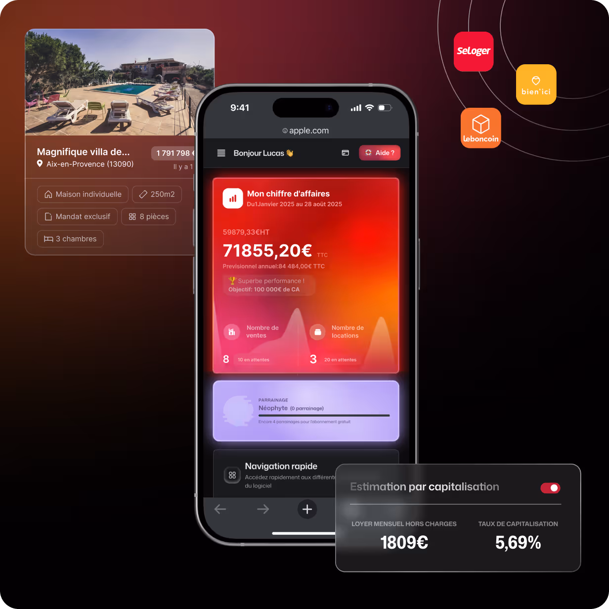 1er logiciel immobilier